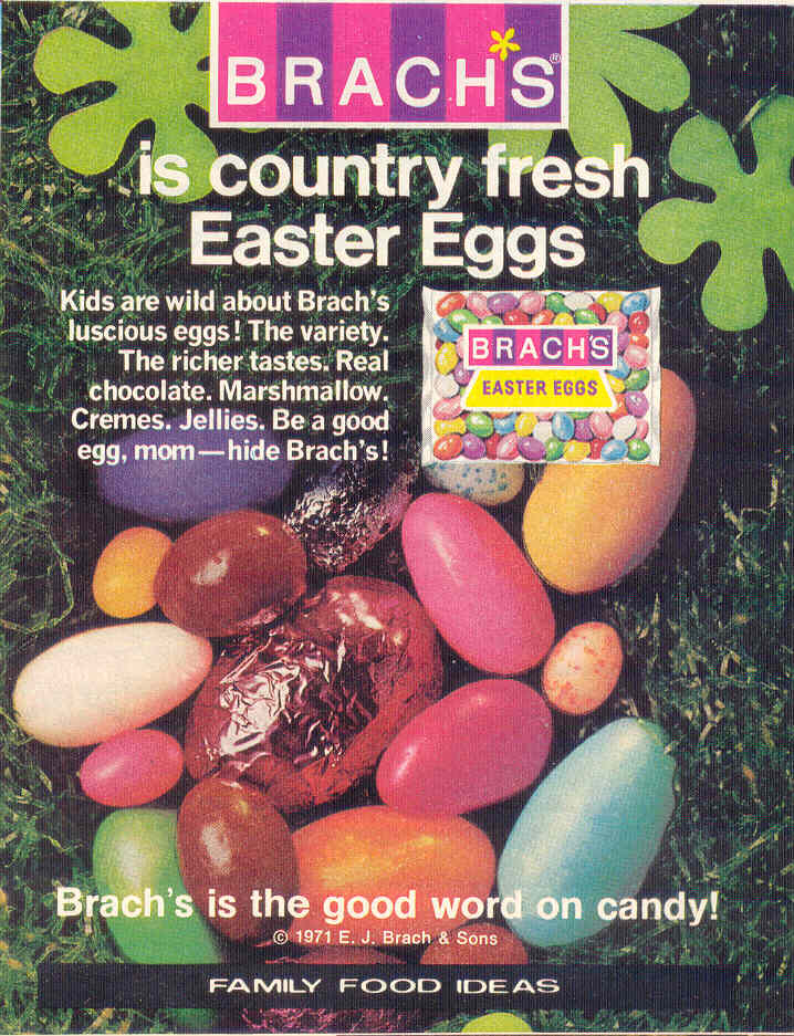 gold country girls Easter with Brach's, circa 1971