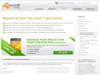 Tutorial Memperoleh Free License Avast Versi 5