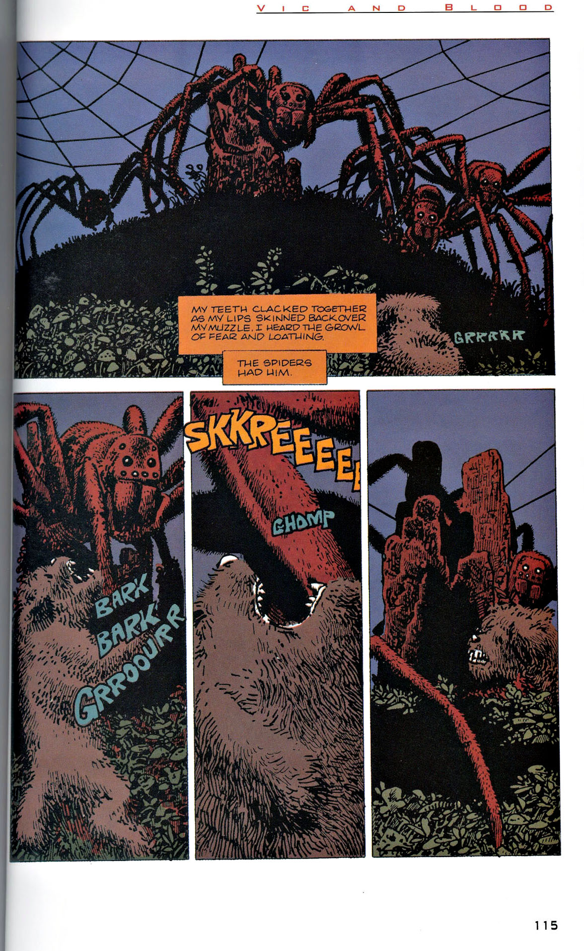 Read online Vic and Blood comic -  Issue # TPB - 116