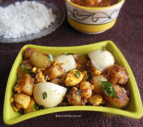 Egg Potato StirFry, Egg stirfry, Potato stirfry Egg Potato StirFry, Egg stirfry, Potato stirfry