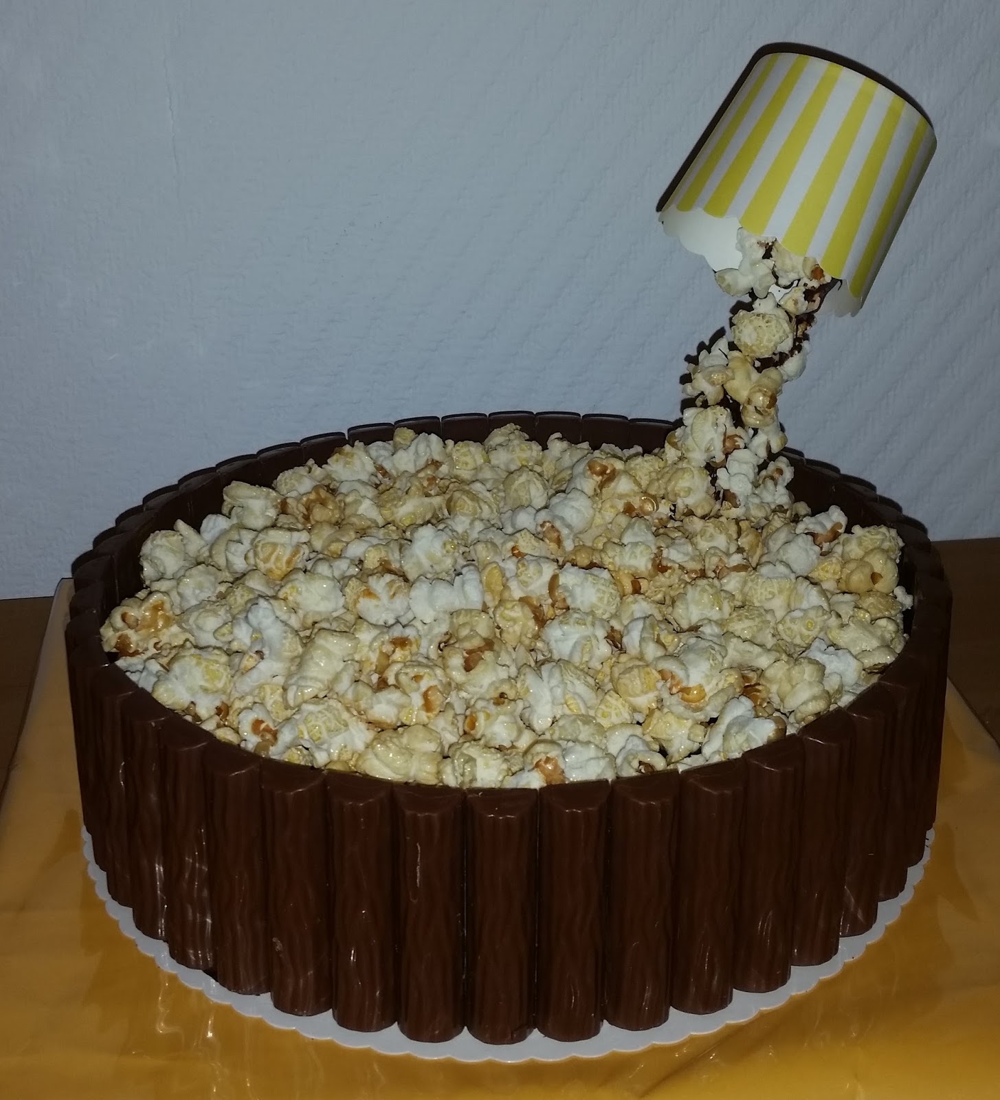 Sandy&amp;#39;s Kitchendreams: Popcorn Kuchen