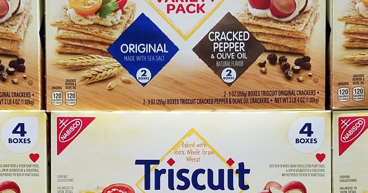 Donevas' Shopping Cart 4 PACK TRISCUIT ONLY 4.91