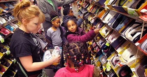 free shoes for the poor