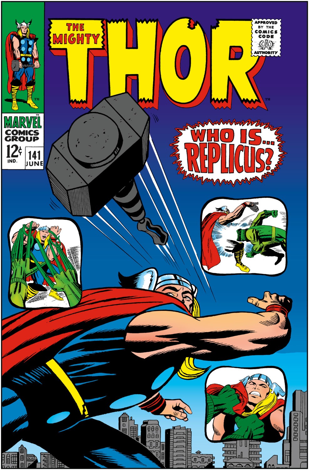 Read online Thor (1966) comic -  Issue #141 - 1