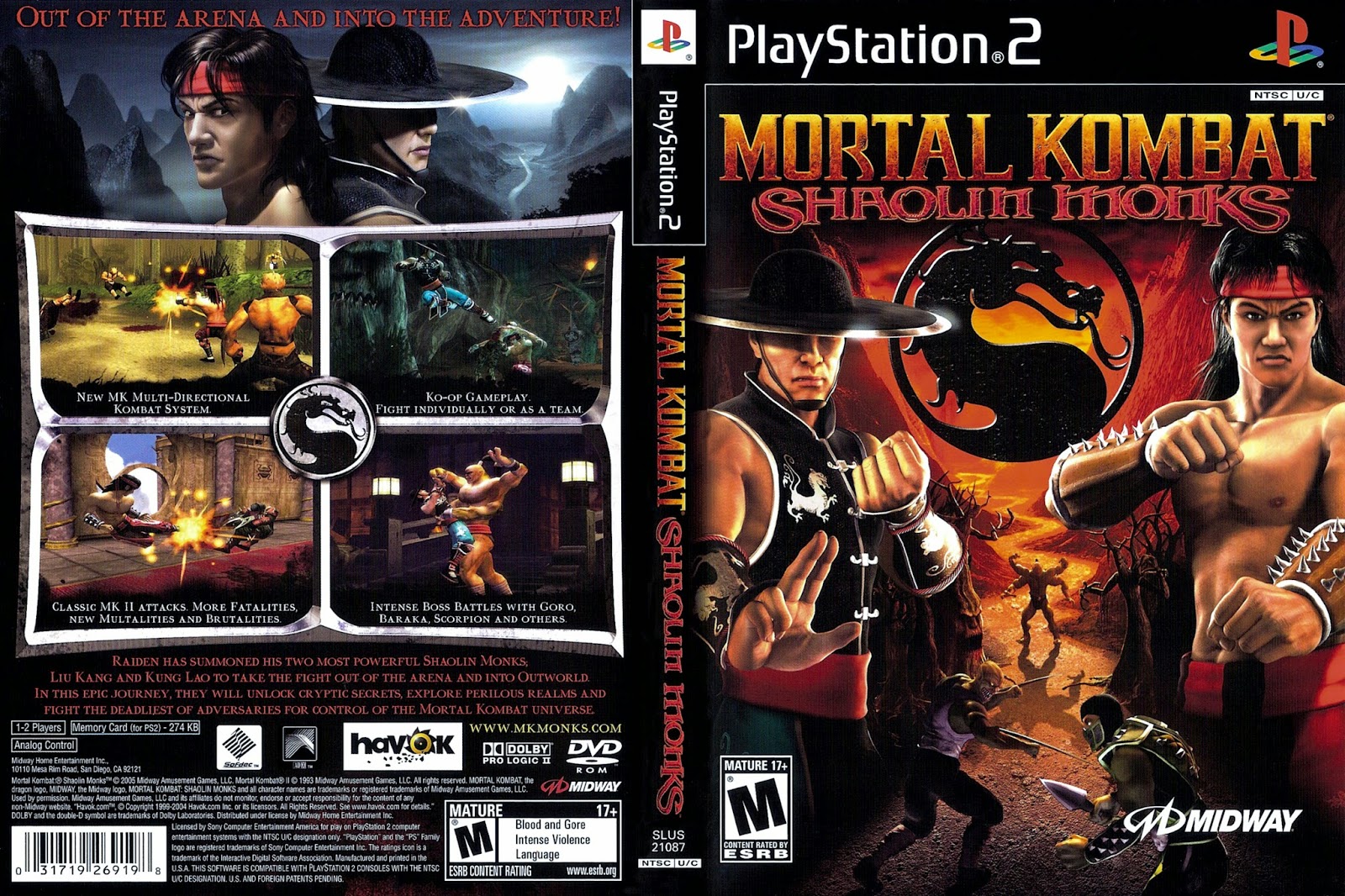 Cheat Mortal Kombat Shaolin Monks Ps2 Kode Cheat Game Mortal Kombat Shaolin Monk PS2 + Fatality Lengkap