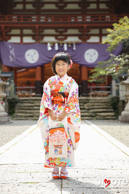 丹生都比売神社への七五三出張撮影