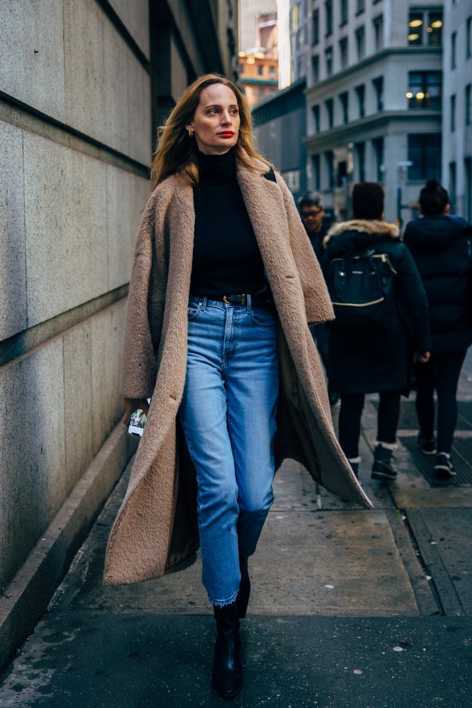 Try This Classic-Cool Denim Outfit for Winter