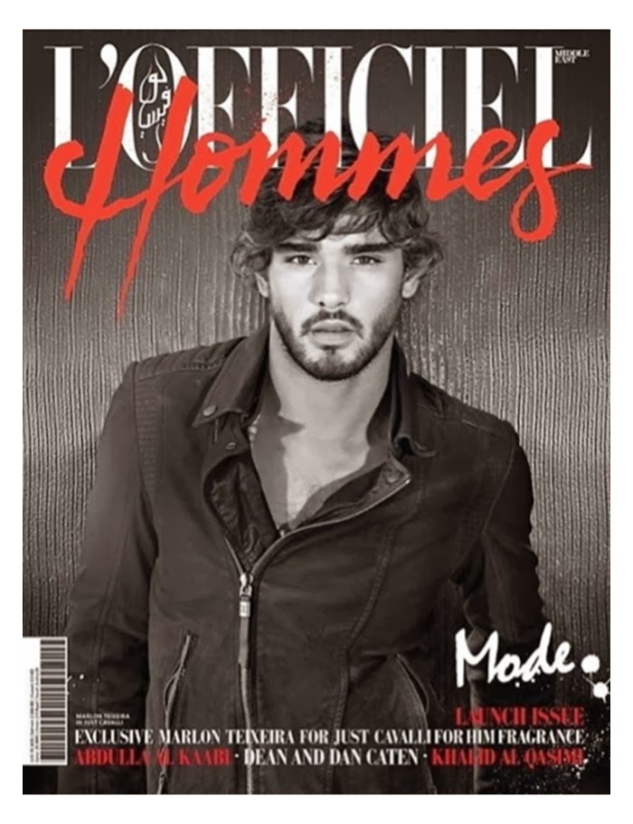 Model Marlon Teixeira by Belinda Muller for L’Officiel Hommes Middle ...