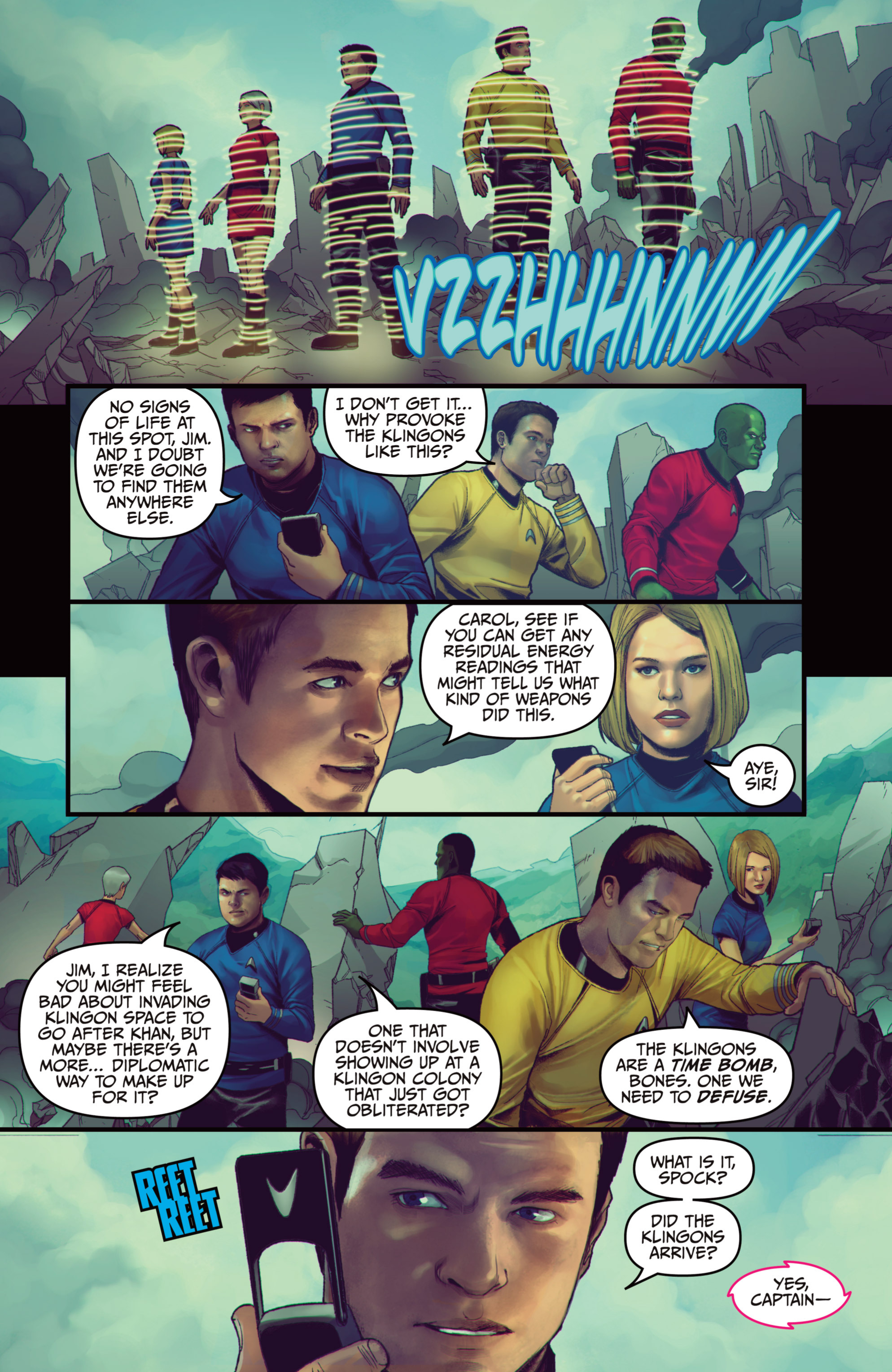 Read online Star Trek (2011) comic -  Issue #25 - 15
