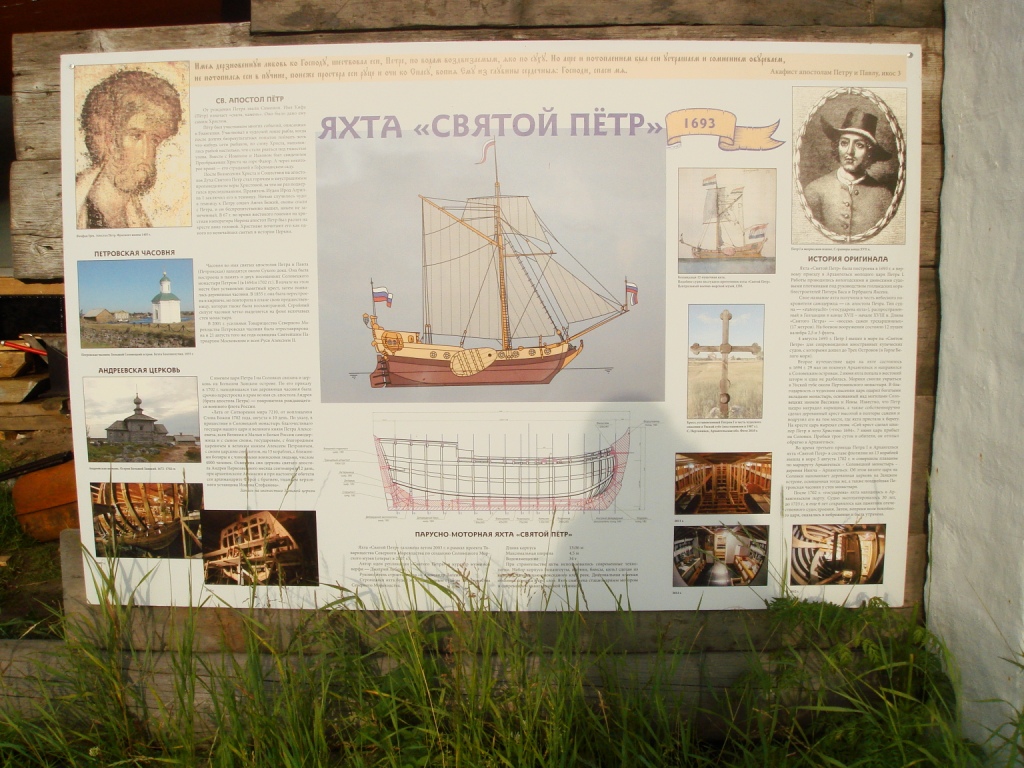 Яхта святой петр 1693 чертежи