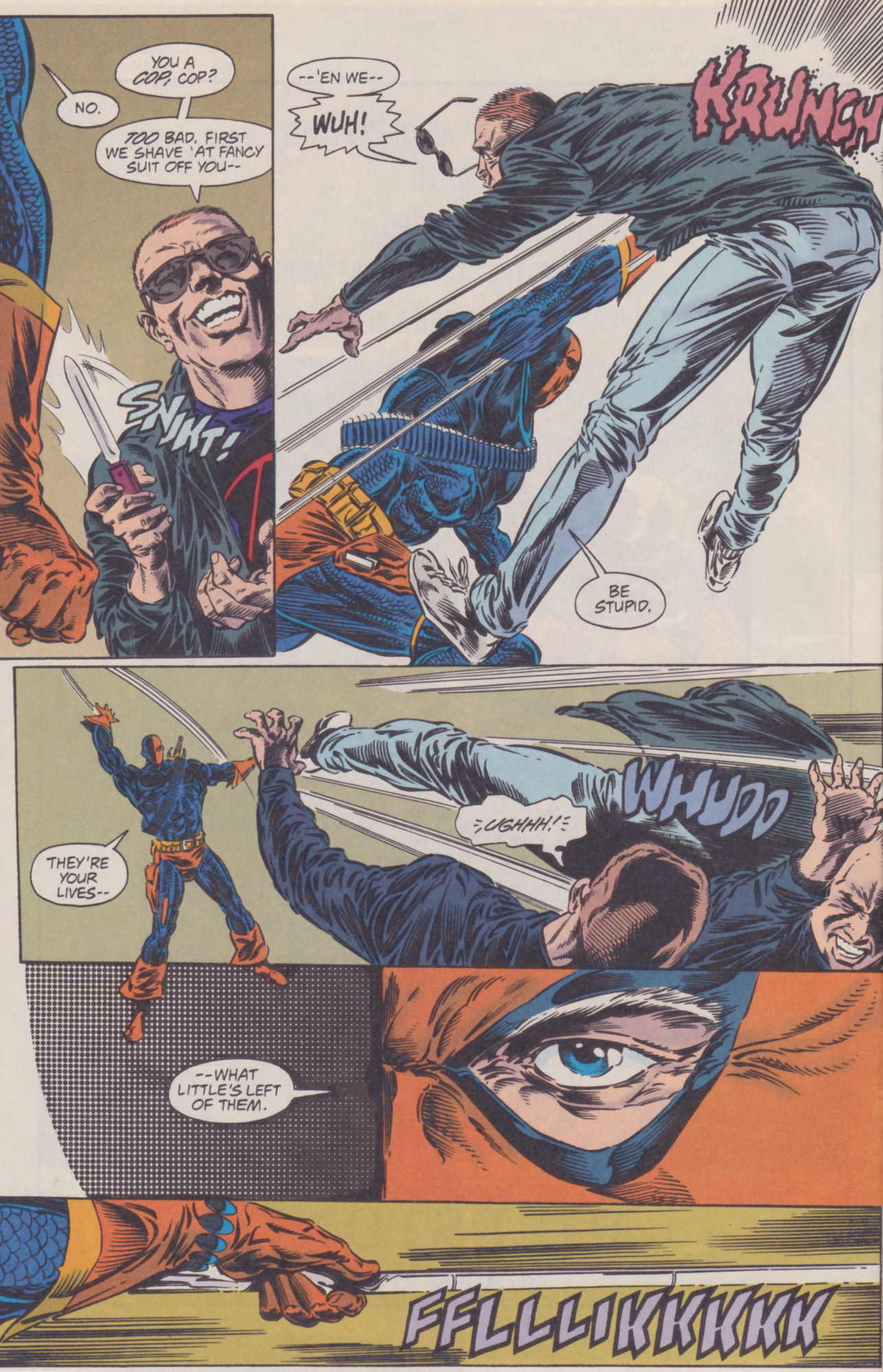 Read online Deathstroke (1991) comic -  Issue #22 - 8