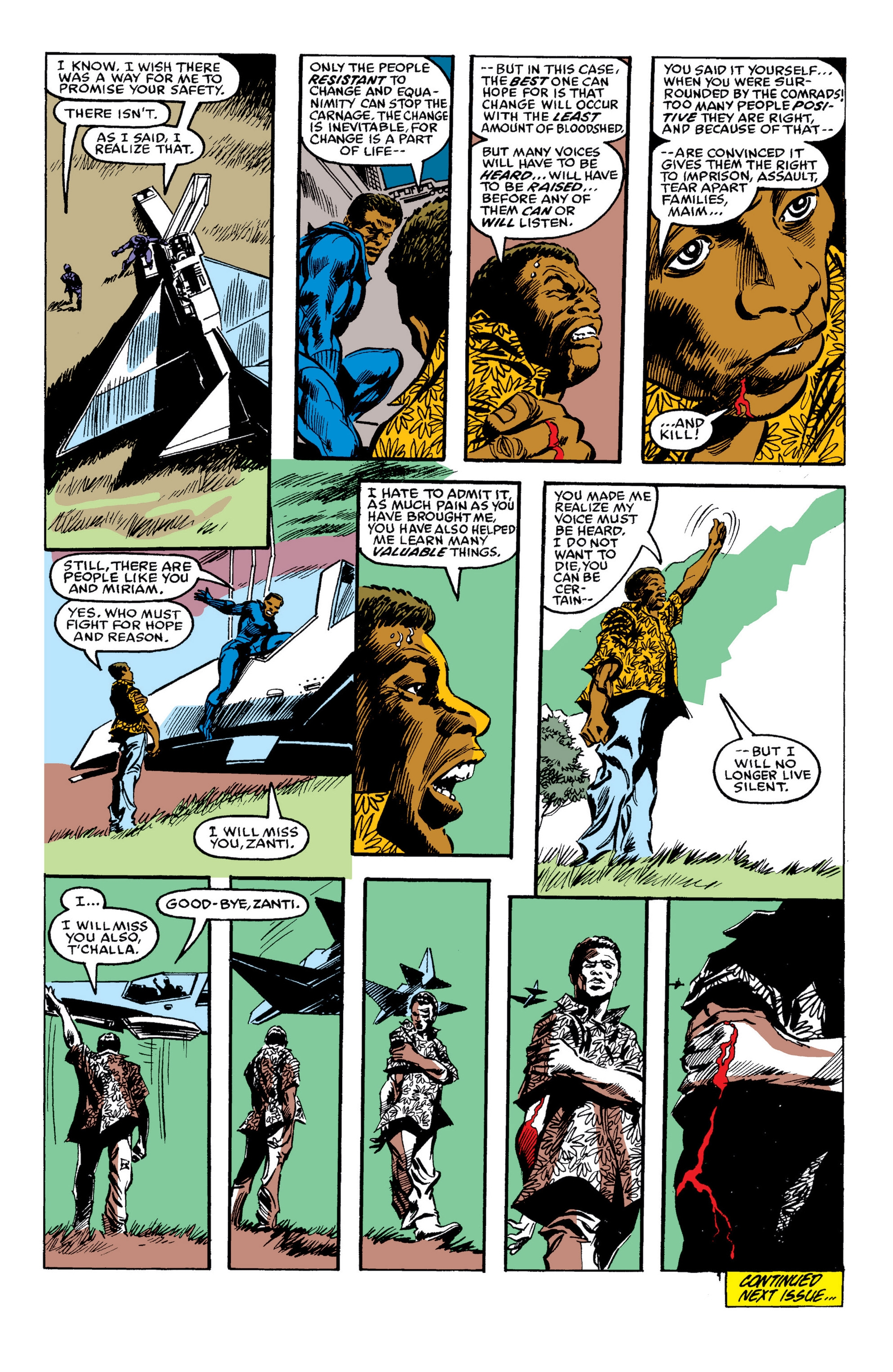 Read online Black Panther: Panther's Quest comic -  Issue # TPB - 185