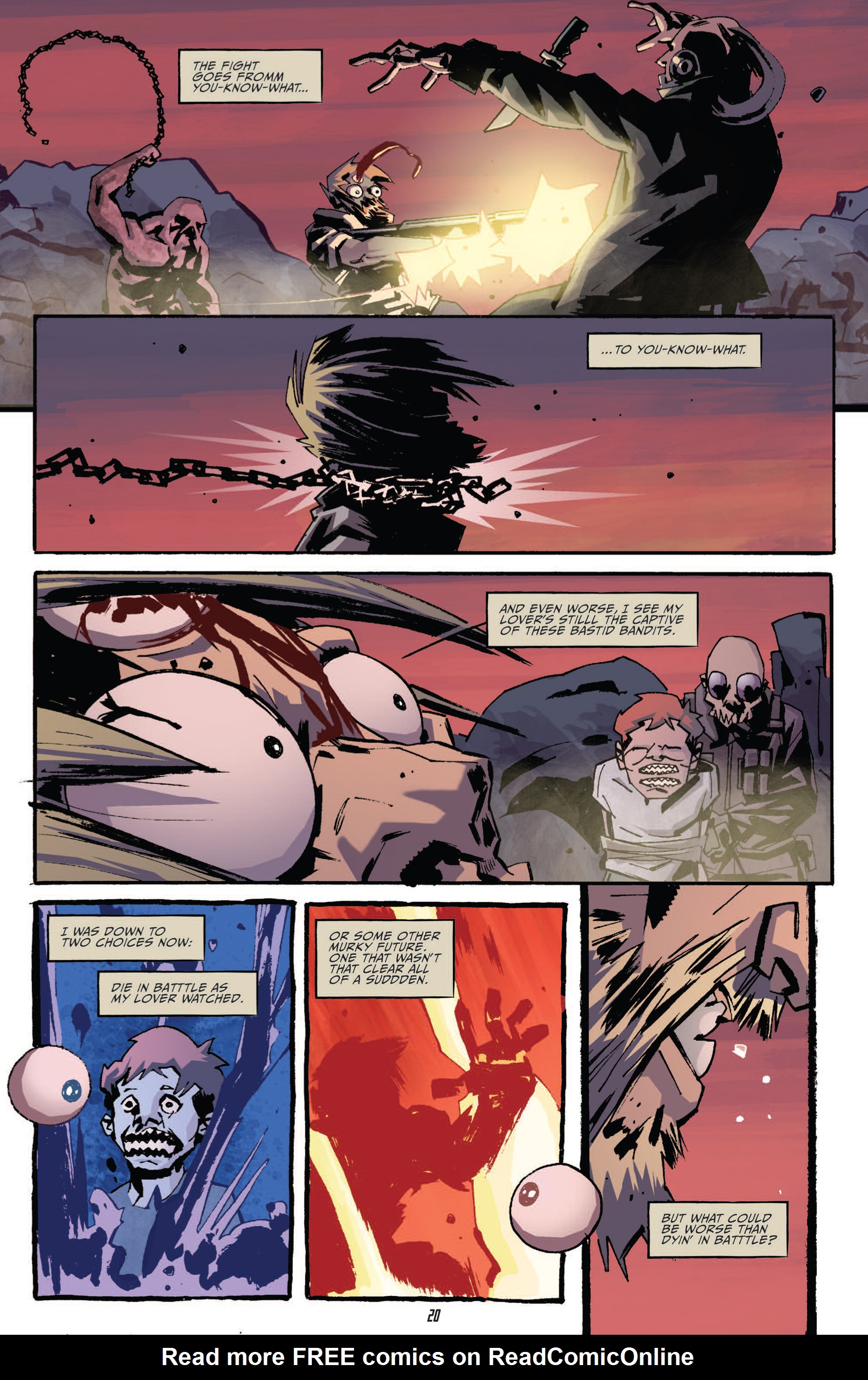 Read online Judge Dredd (2012) comic -  Issue #8 - 22