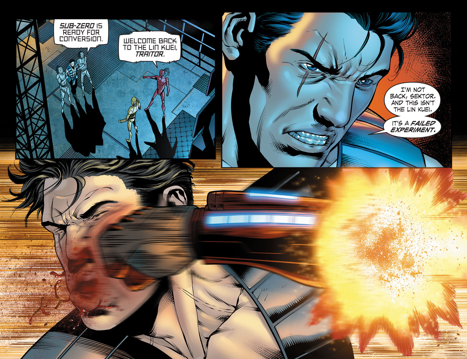 Read online Mortal Kombat X [I] comic -  Issue #35 - 16