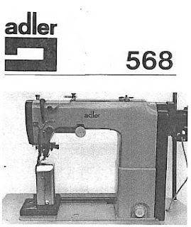 The World of Dürkopp Adler Parts: Parts book Adler class 568 - Vintage ...