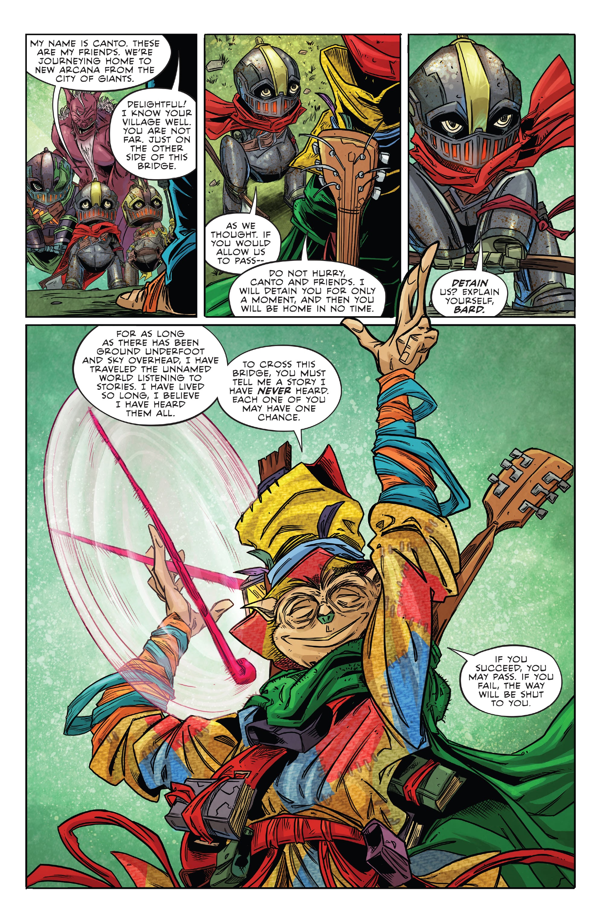 Read online Canto: Tales of the Unnamed World comic -  Issue #1 - 7