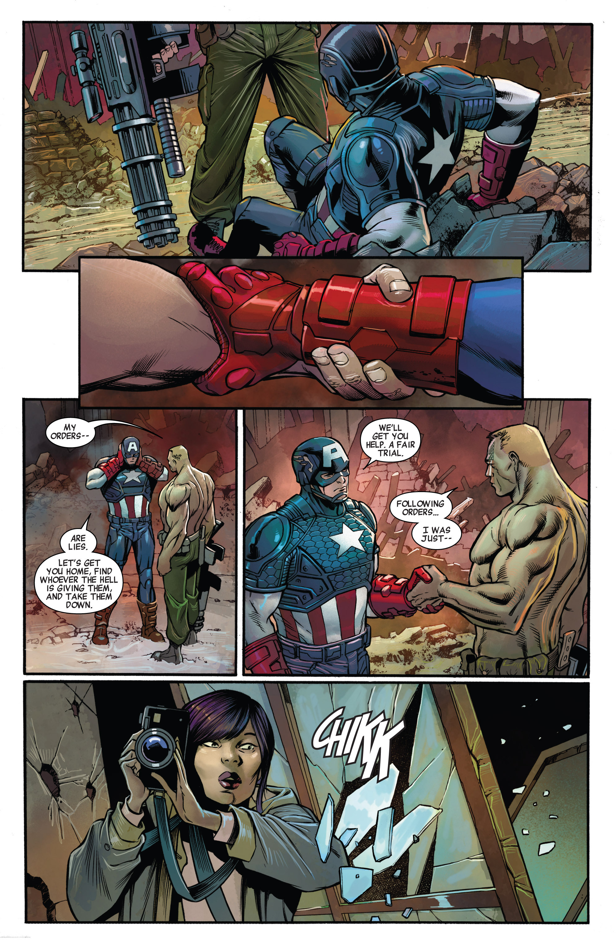 Read online Captain America (2013) comic -  Issue #14 - 6