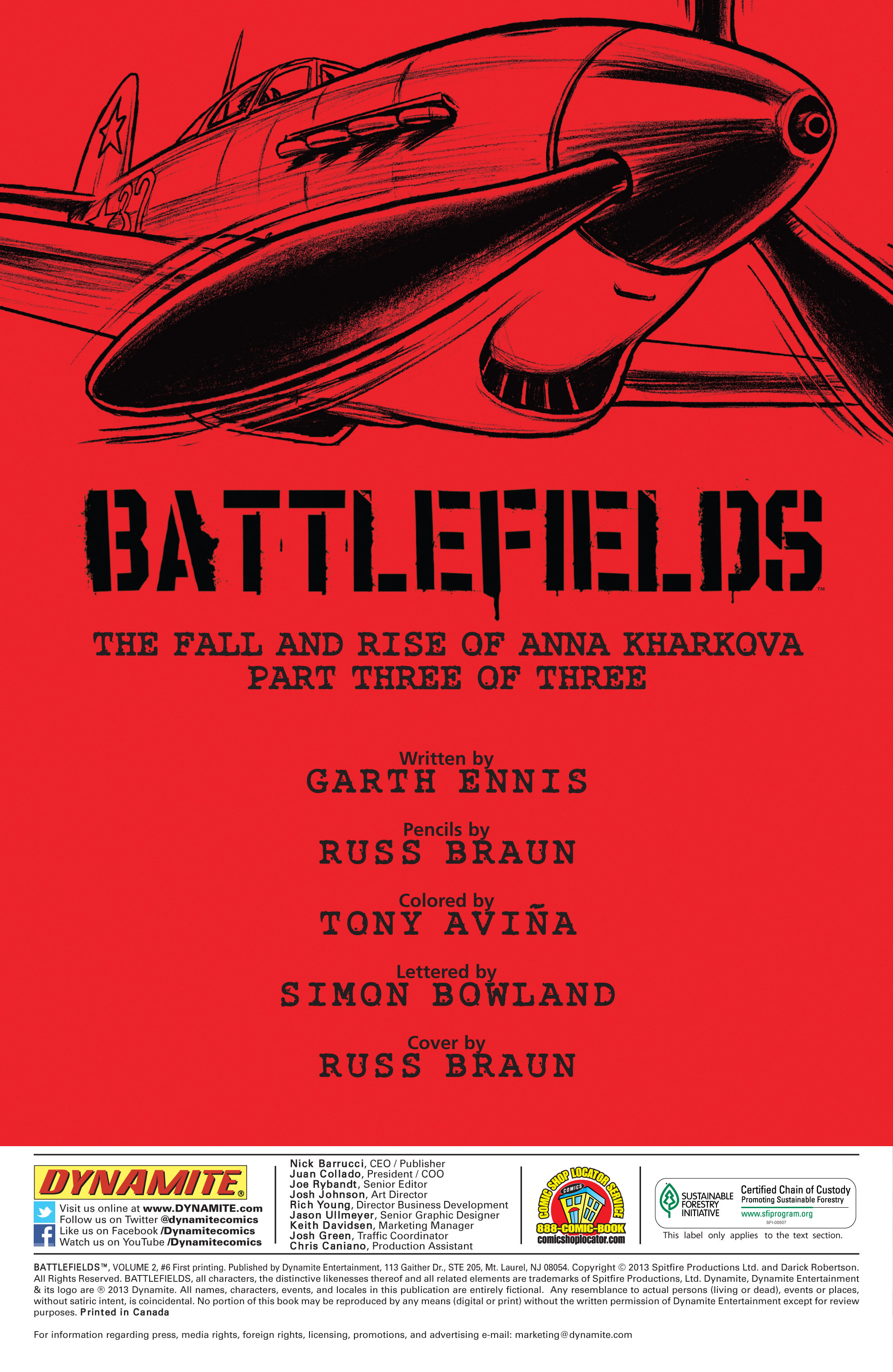 Read online The Complete Battlefields comic -  Issue # TPB 3 - 143