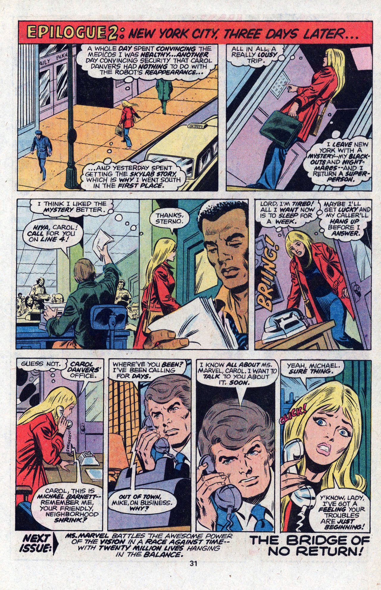 Ms. Marvel (1977) issue 4 - Page 33