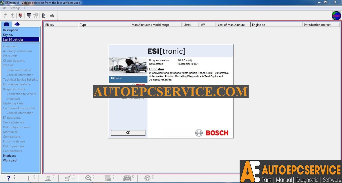 Autoepcservice-car: Bosch ESI [tronic] v1.0 [01.2016] Ful + KG