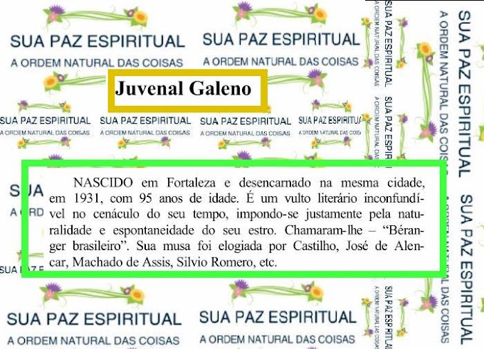 PARNASO DE ALEM TUMULO-Sextilhas,Juvenal Galeno