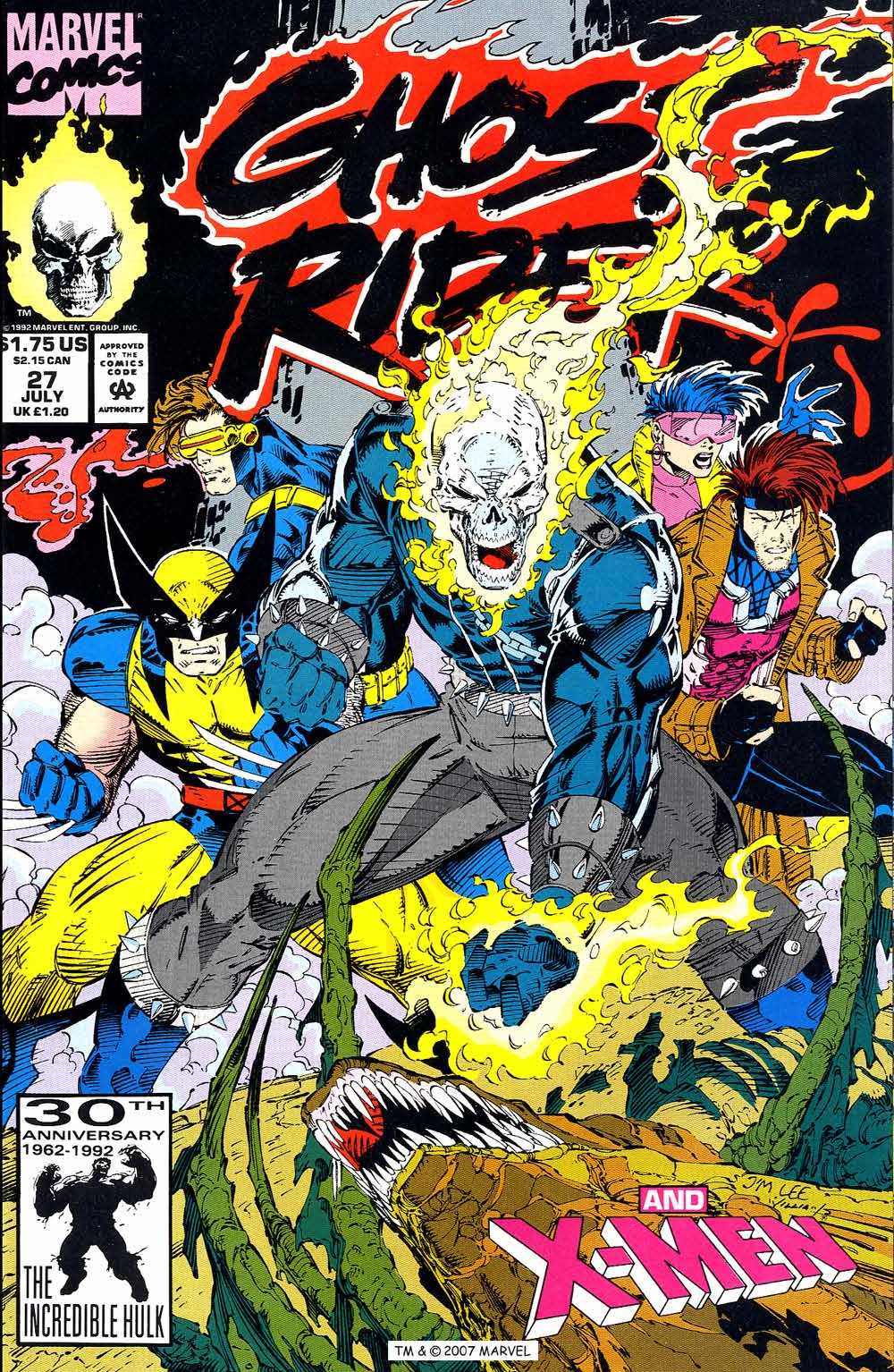 Read online Ghost Rider (1990) comic -  Issue #27 - 1