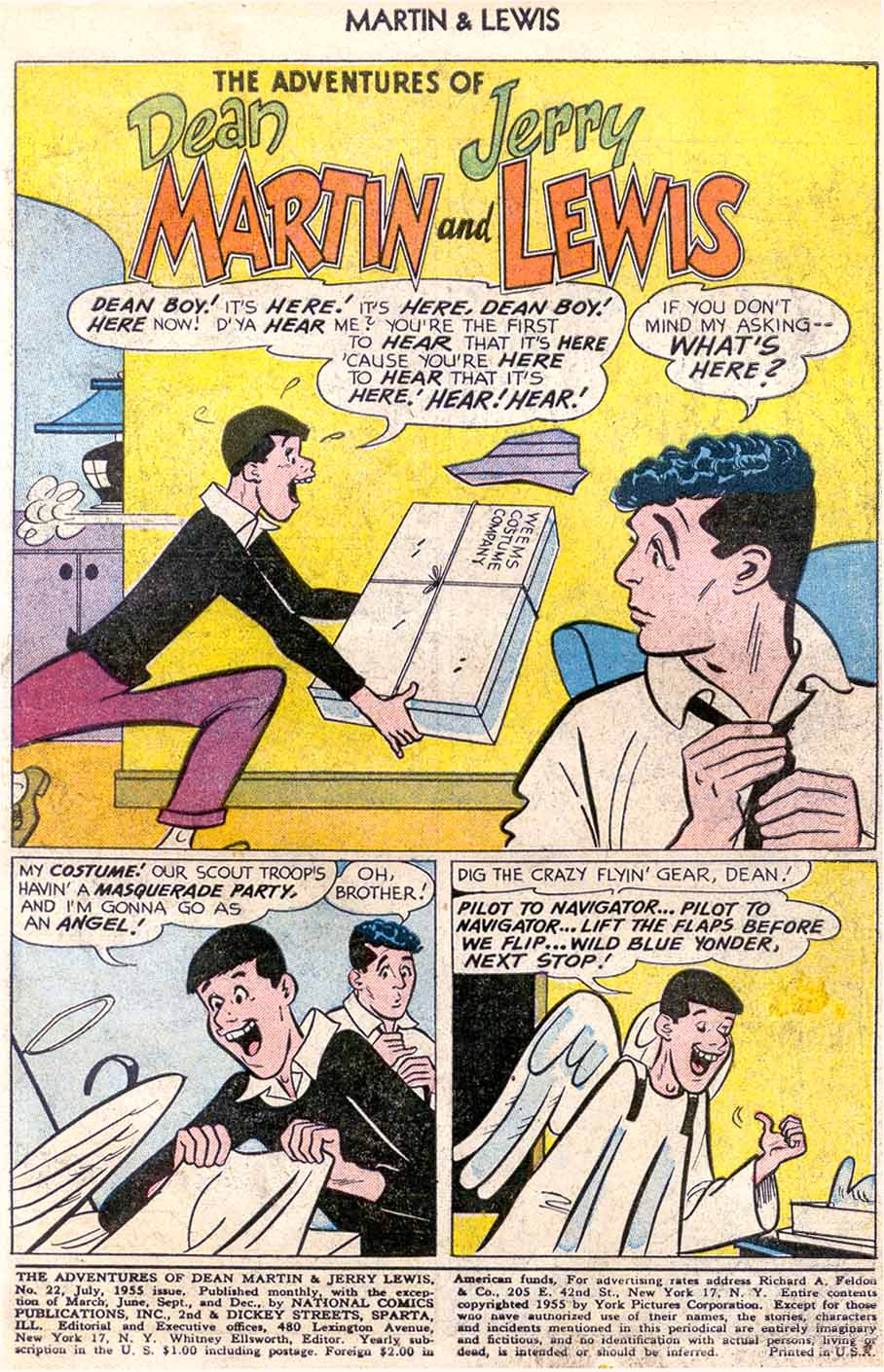 Read online The Adventures of Dean Martin and Jerry Lewis comic -  Issue #22 - 3