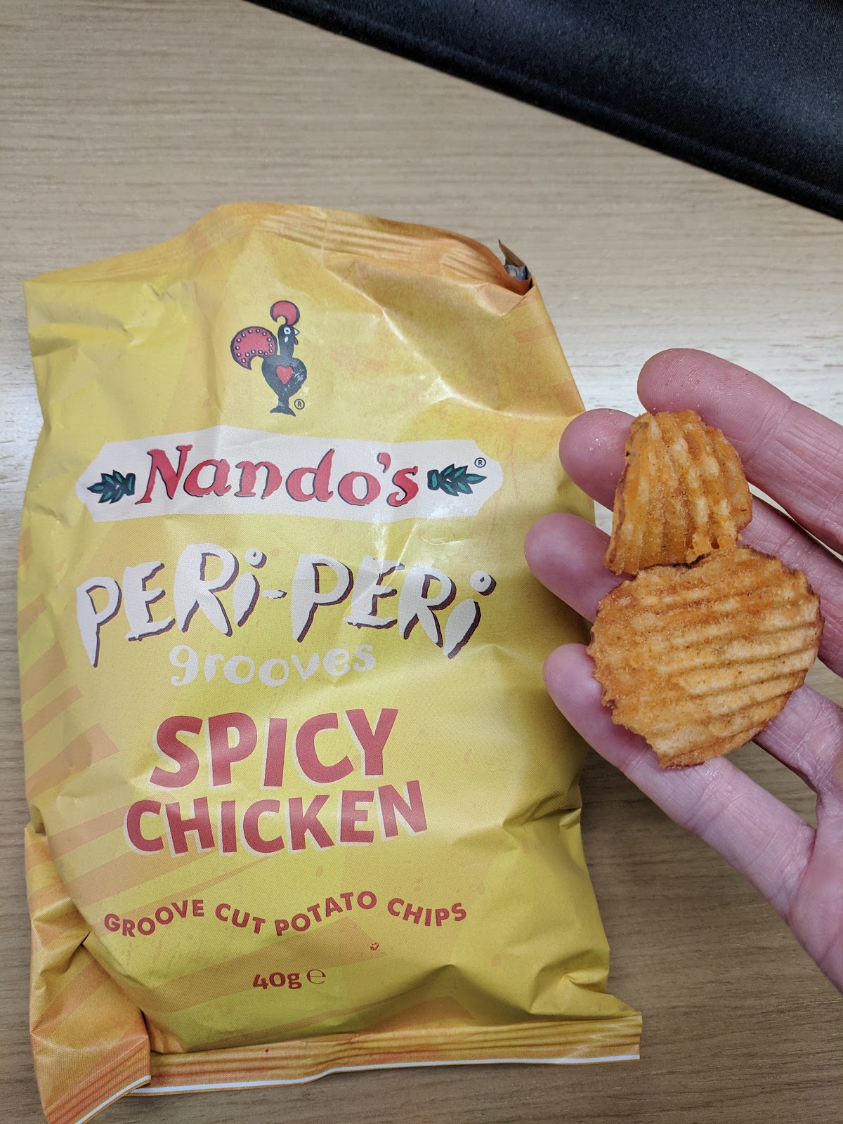 Nando's Peri Peri Chips Julie's Dining Club