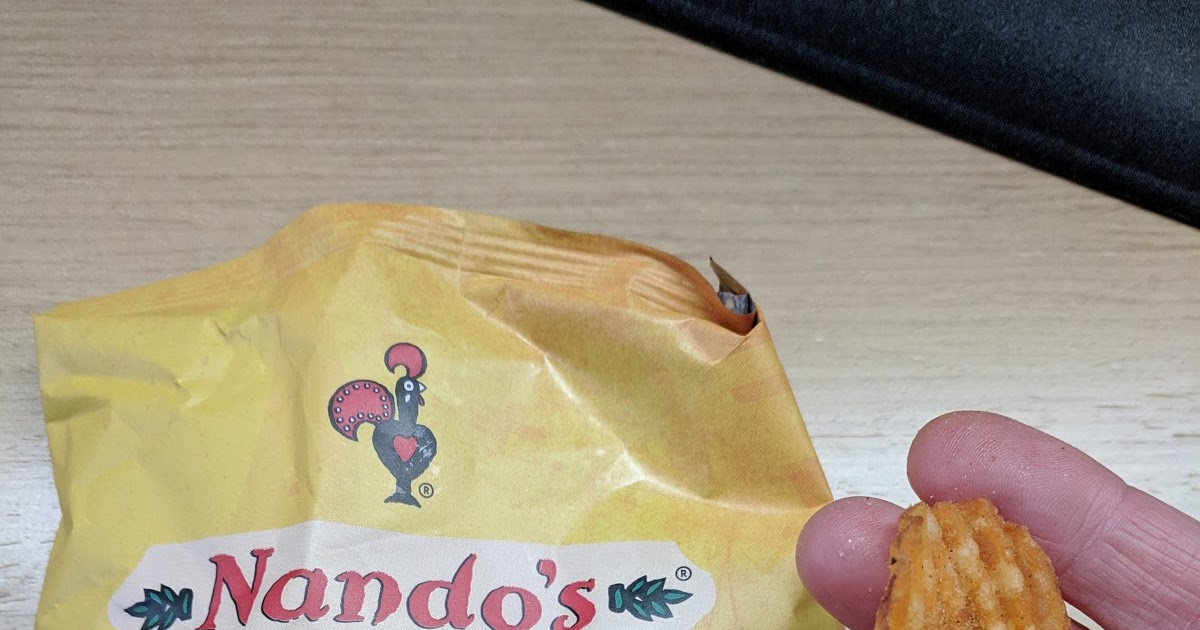 Nando's Peri Peri Chips Julie's Dining Club
