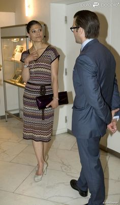 Crown Princess Victoria of Sweden and Prince Daniel visited the Italian Cultural Centre in Stockholm, where they attended an annual meeting
