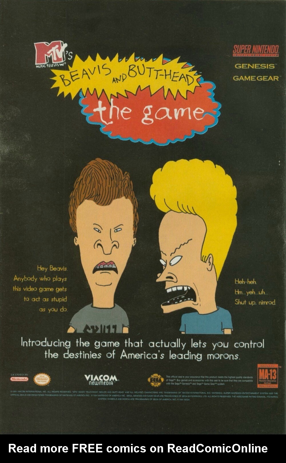 Read online Beavis and Butt-Head comic -  Issue #12 - 34