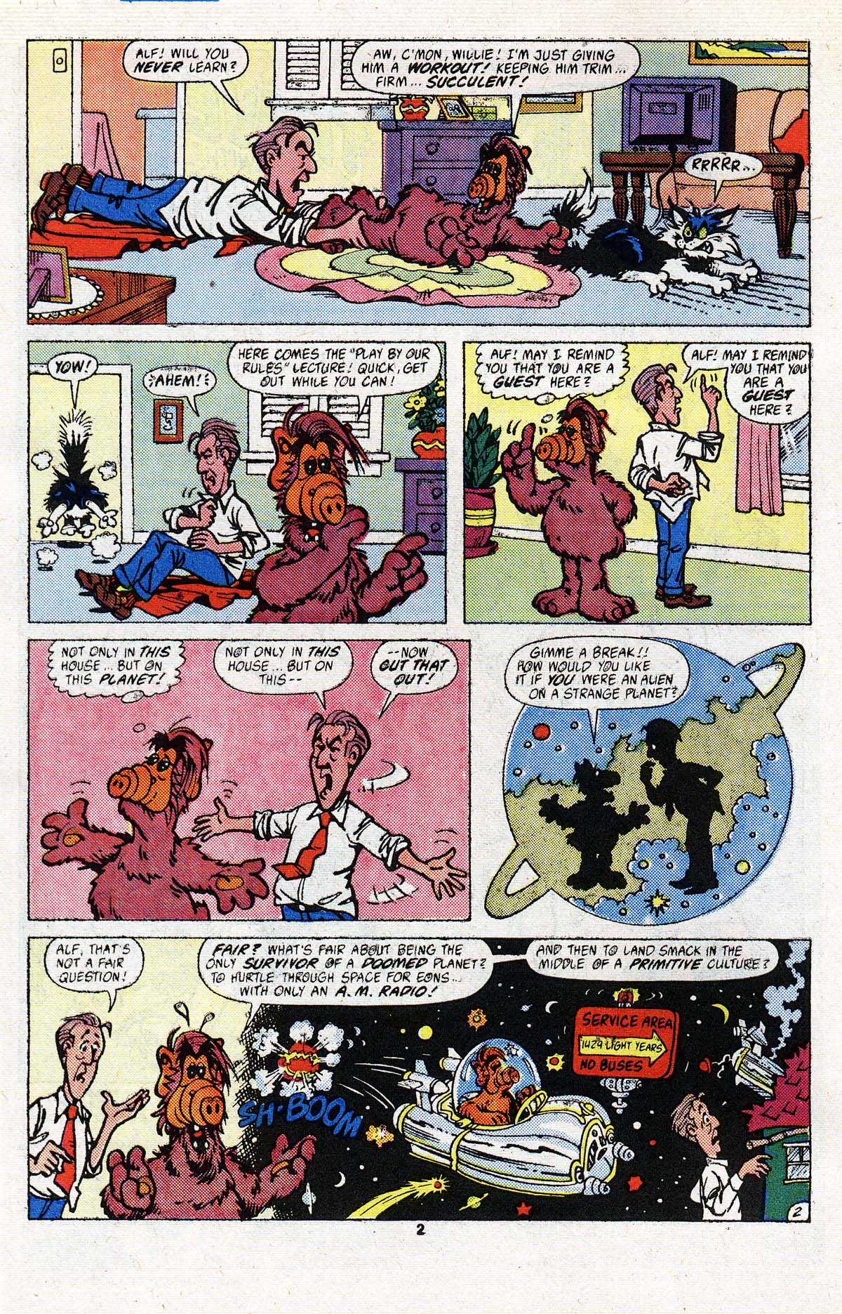 Read online ALF comic -  Issue #3 - 3