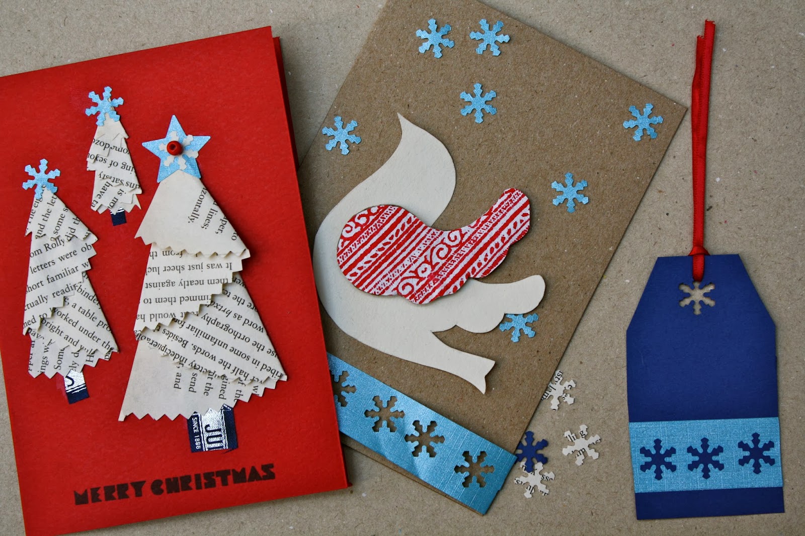 Handmade Christmas Cards Part One Mrs Fox's sustainable life, home