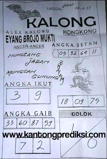 syair hk malam ini