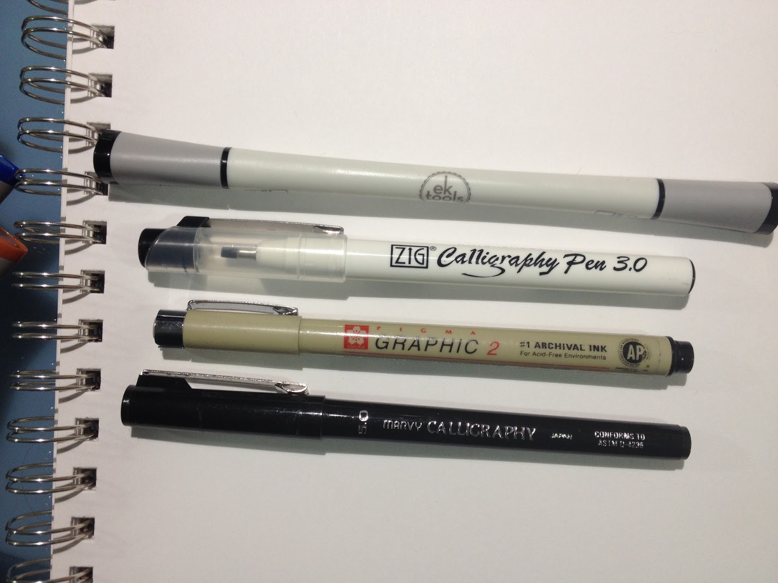 Zig Memory System Calligraphy Dual Tip Markers 12/Pkg.