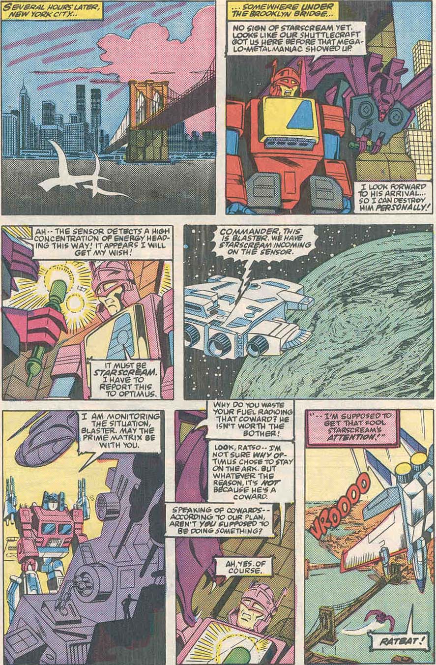 Read online The Transformers (1984) comic -  Issue #50 - 20