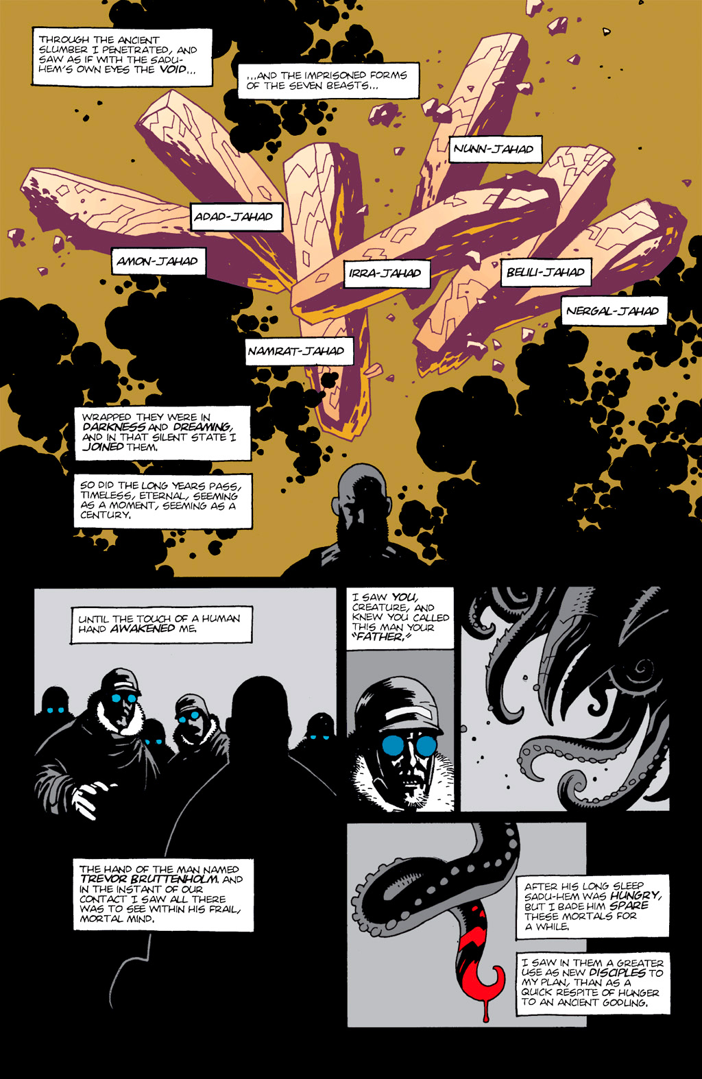 Read online Hellboy: Seed of Destruction comic -  Issue #3 - 21
