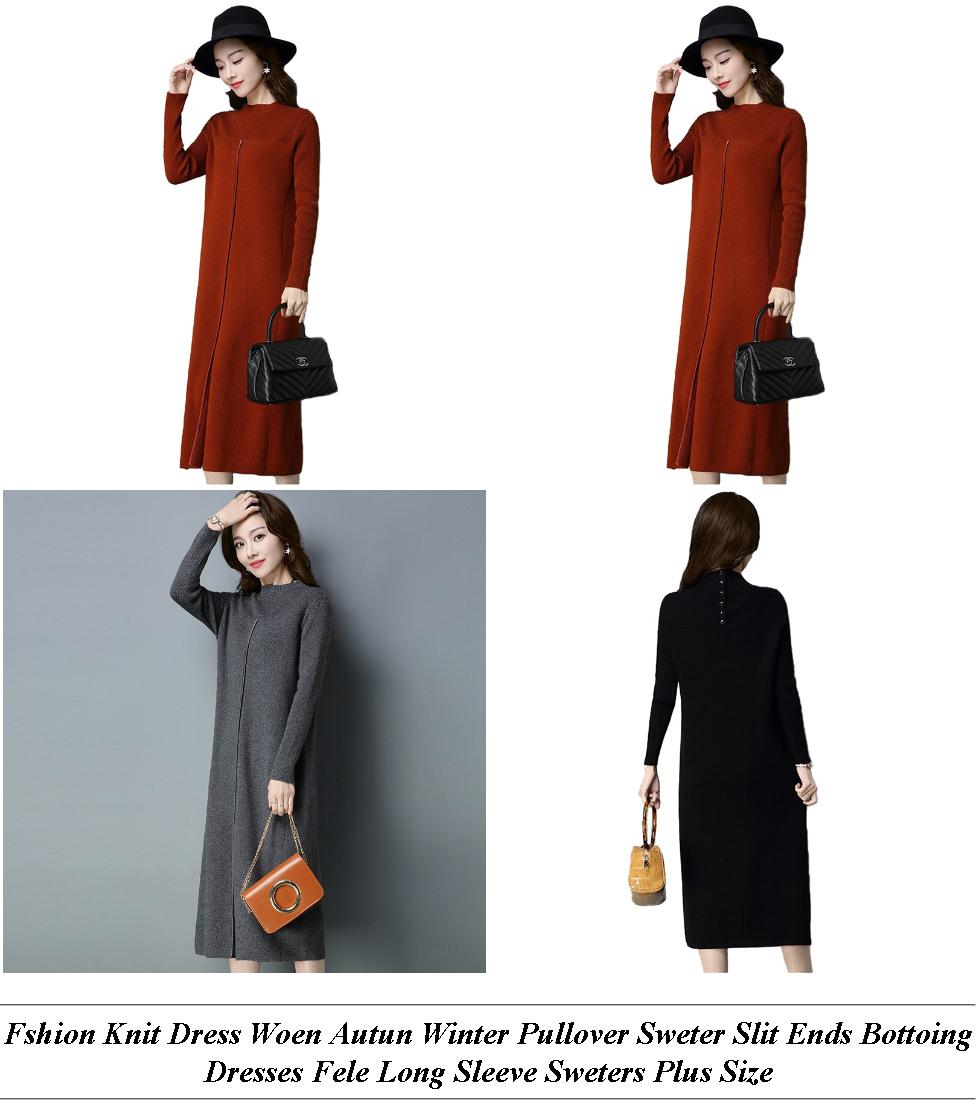 Wine Red Long Sleeve Prom Dress - Small Shop For Sale - Deenhams Summer Day Dresses
