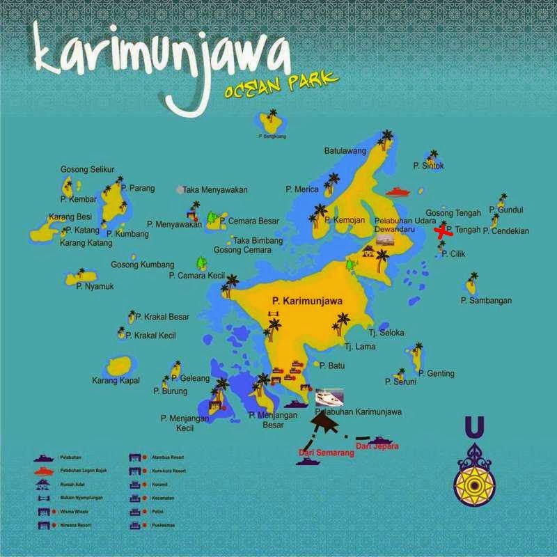 Peta Karimunjawa