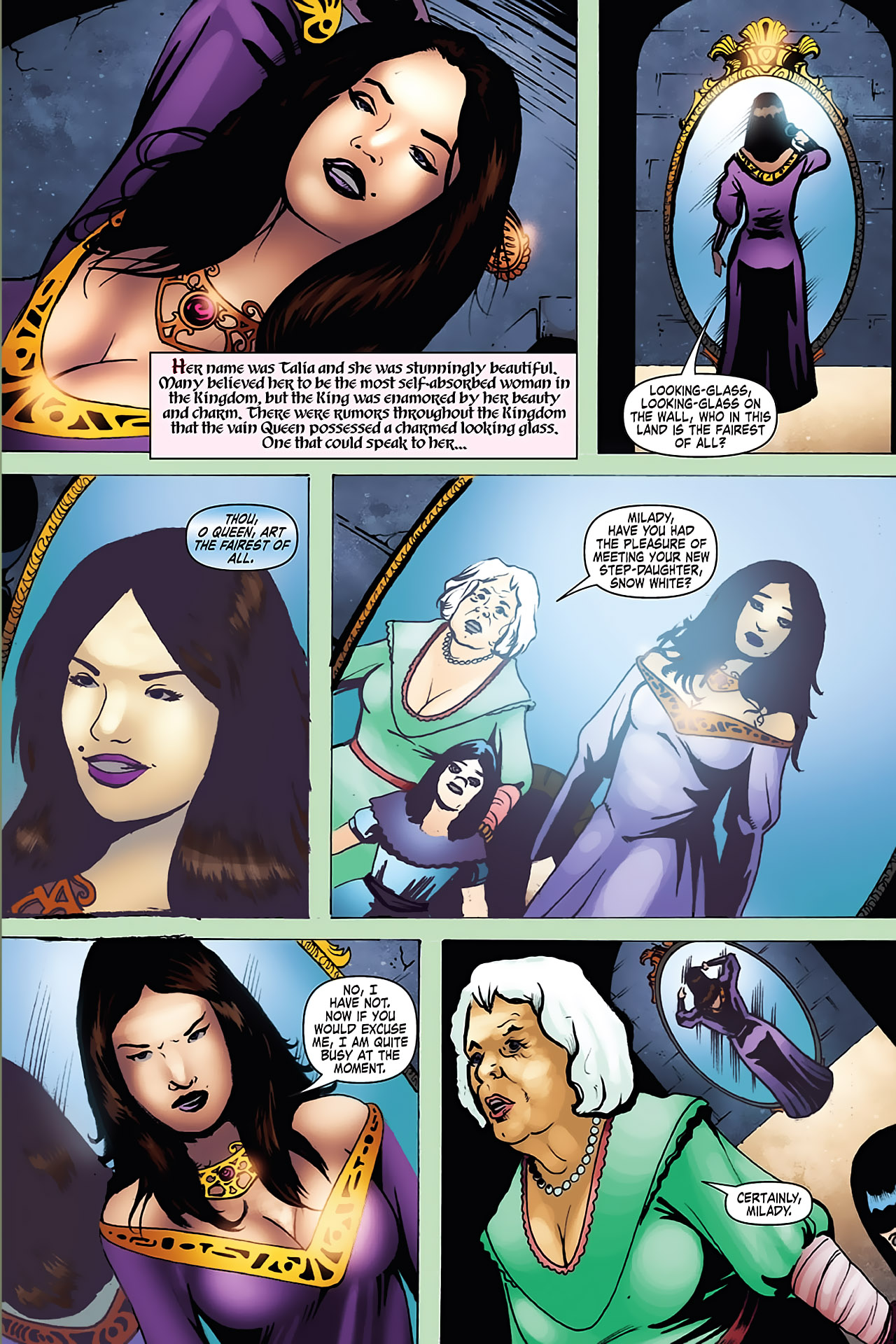 Read online Grimm Fairy Tales (2005) comic -  Issue #7 - 8