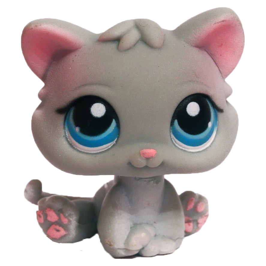 Littlest Pet Shop Pet Pairs Kitten (198) Pet LPS Merch