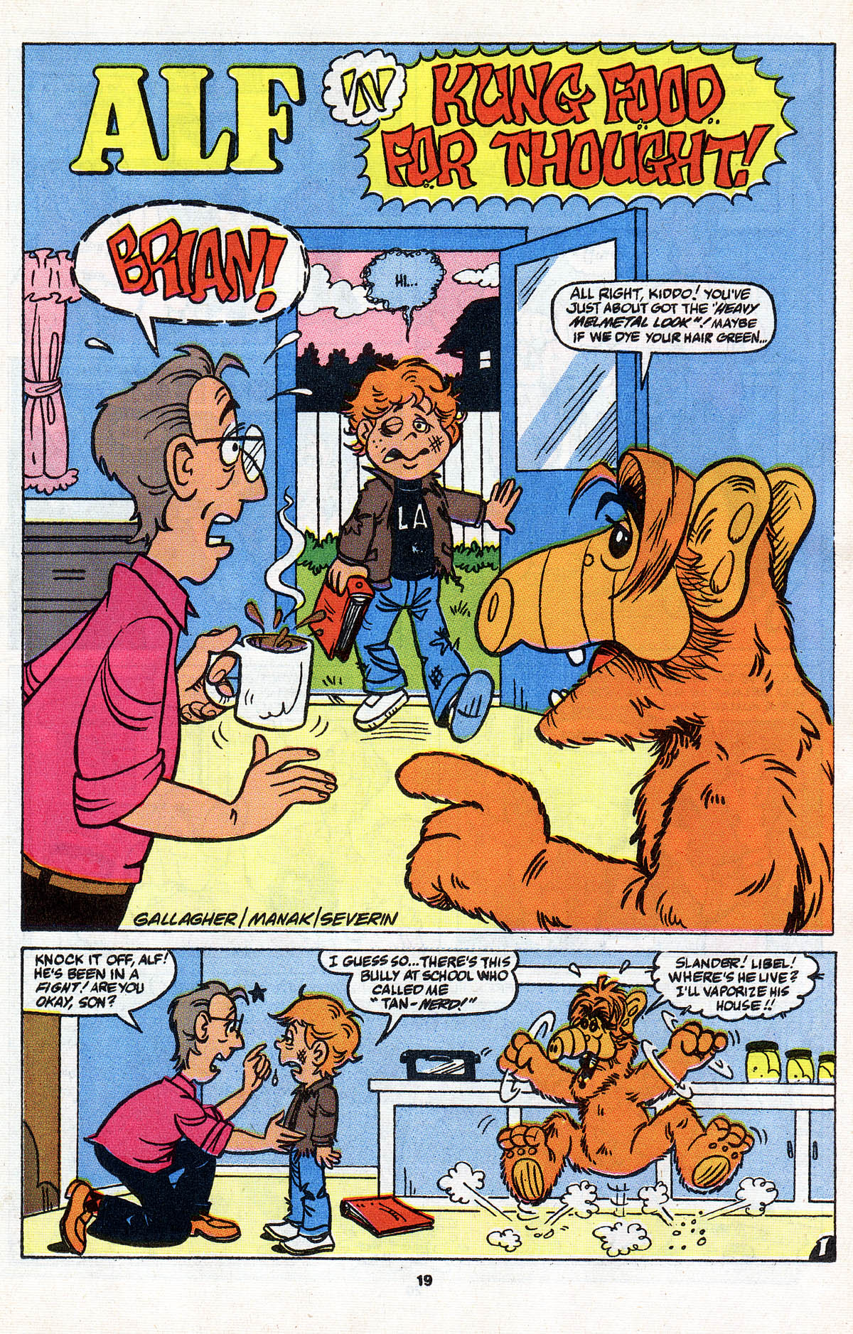 Read online ALF comic -  Issue #30 - 21