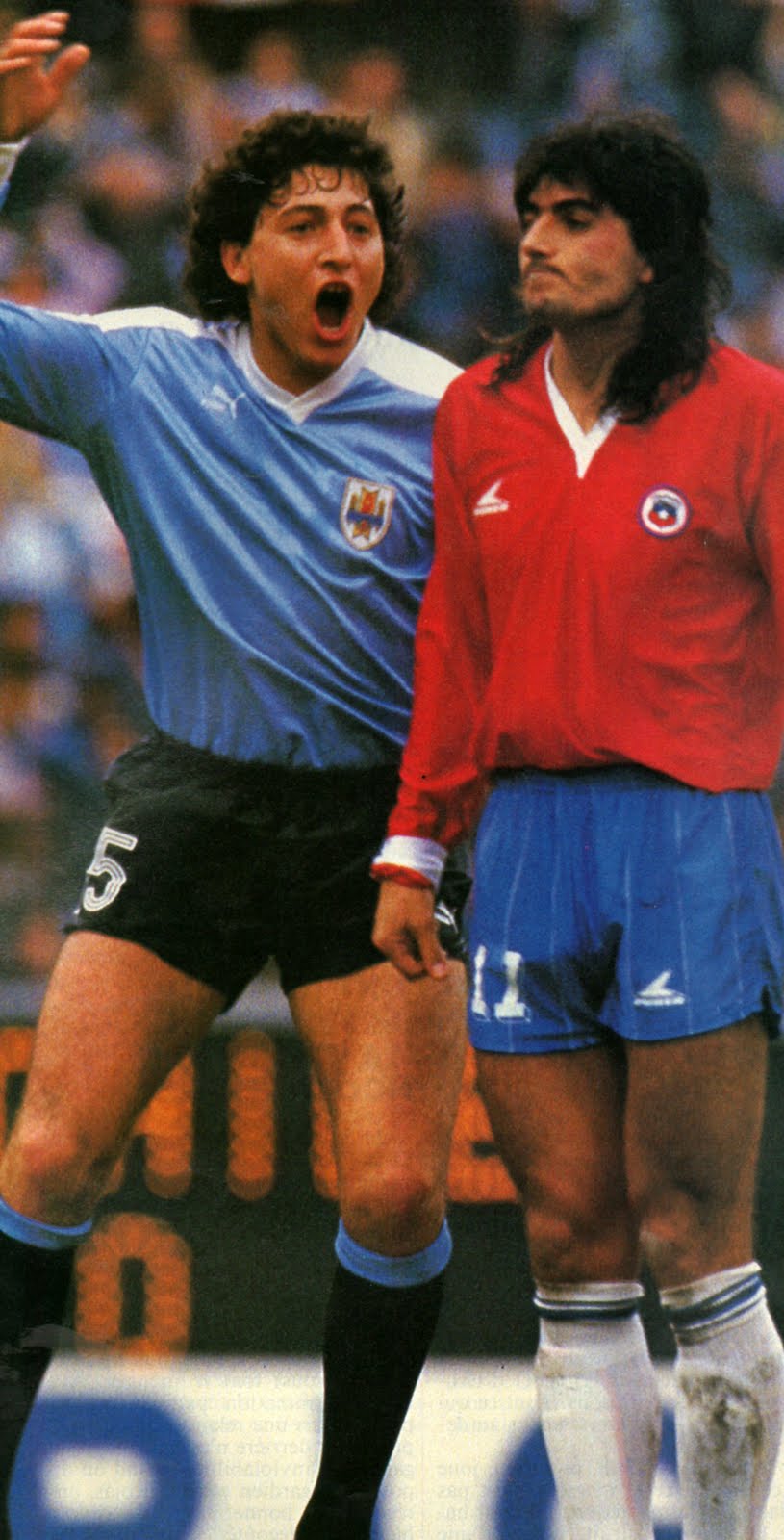 TWB22 Copa America 1987 Uruguay Chile