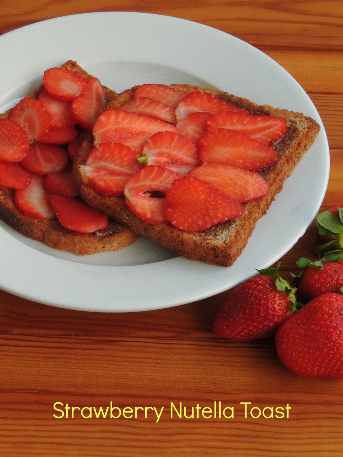 Strawberry Nutella Toast Cook N Click