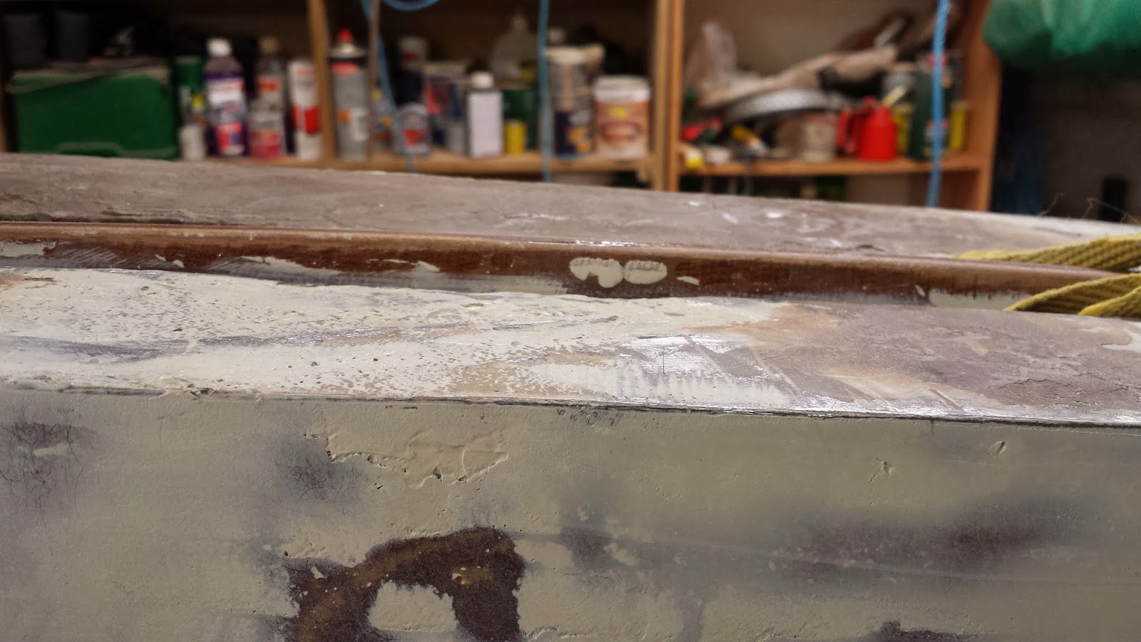 Fairing Keel, fitting Centre Board & Sanding Hull diy boat