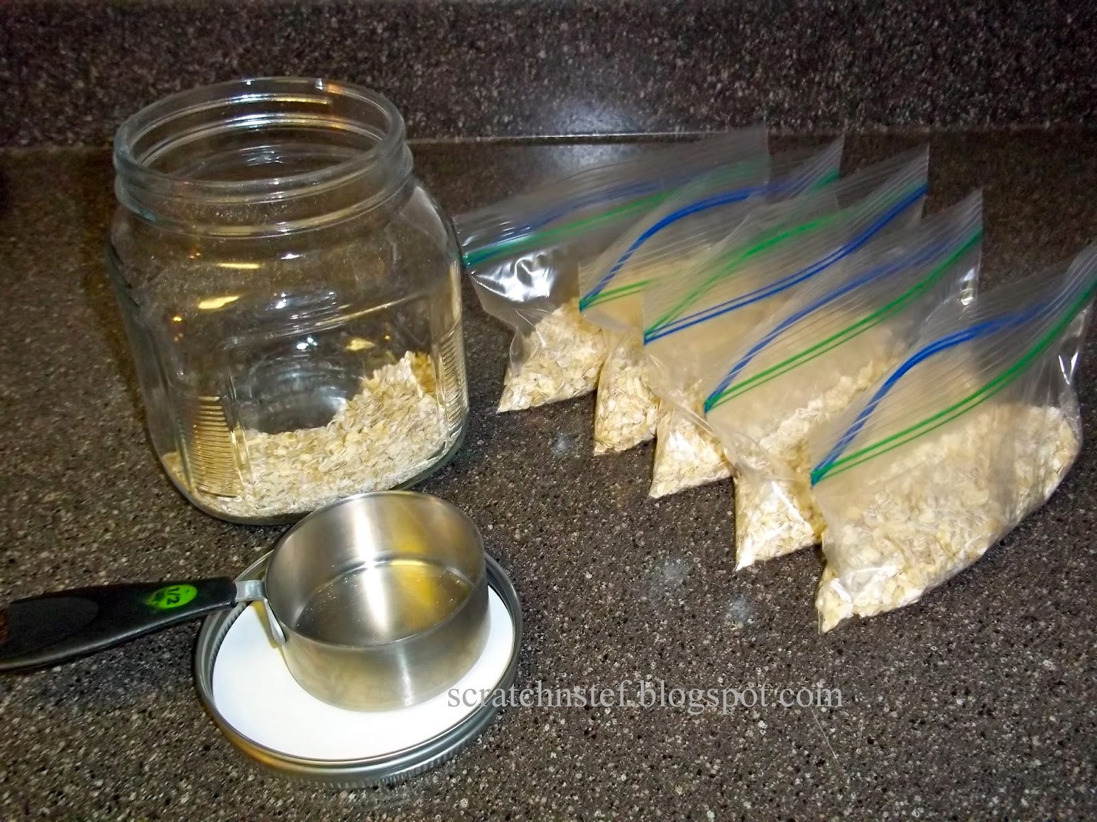 Oatmeal On The Go Scratch 'N' Stef