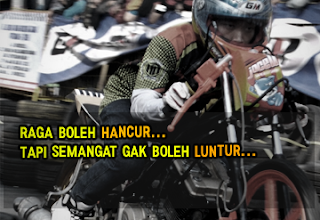 Gambar DP BBM Anak Racing Drag Balap Bergerak