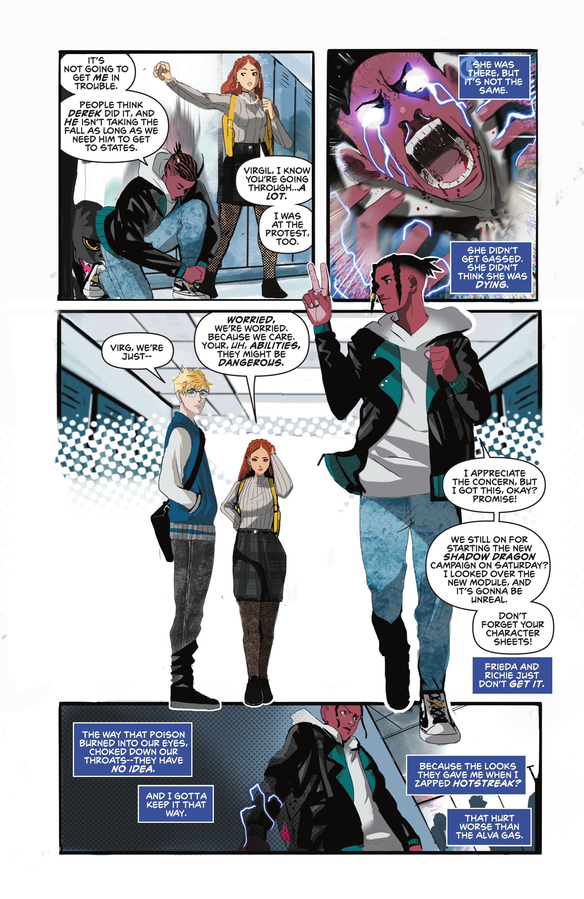 Read online Static: Season One comic -  Issue #1 - 11