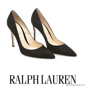 Crown Princess Victoria wore Ralph Lauren Suede Pumps