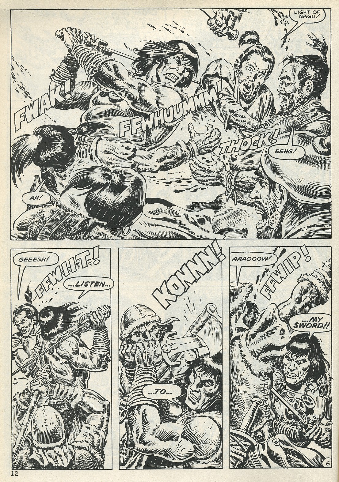 Read online The Savage Sword Of Conan comic -  Issue #132 - 12